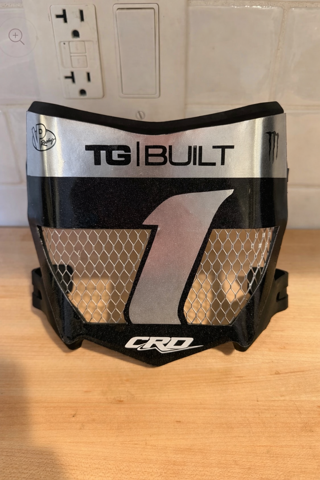 Custom Vented Motocuts Plate