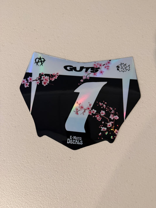 Cherry blossom decal (Custom) (ODI AND MOTOCUTZ)